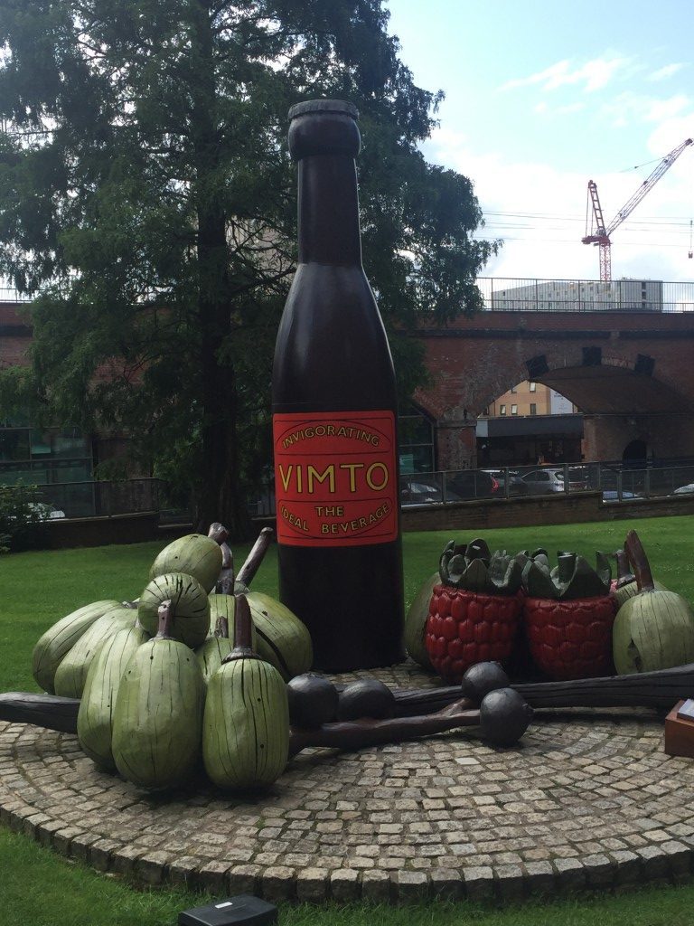 Manchester's Vimto Statue