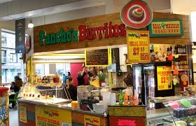 Panchos burritos in Manchester Arndale Market.