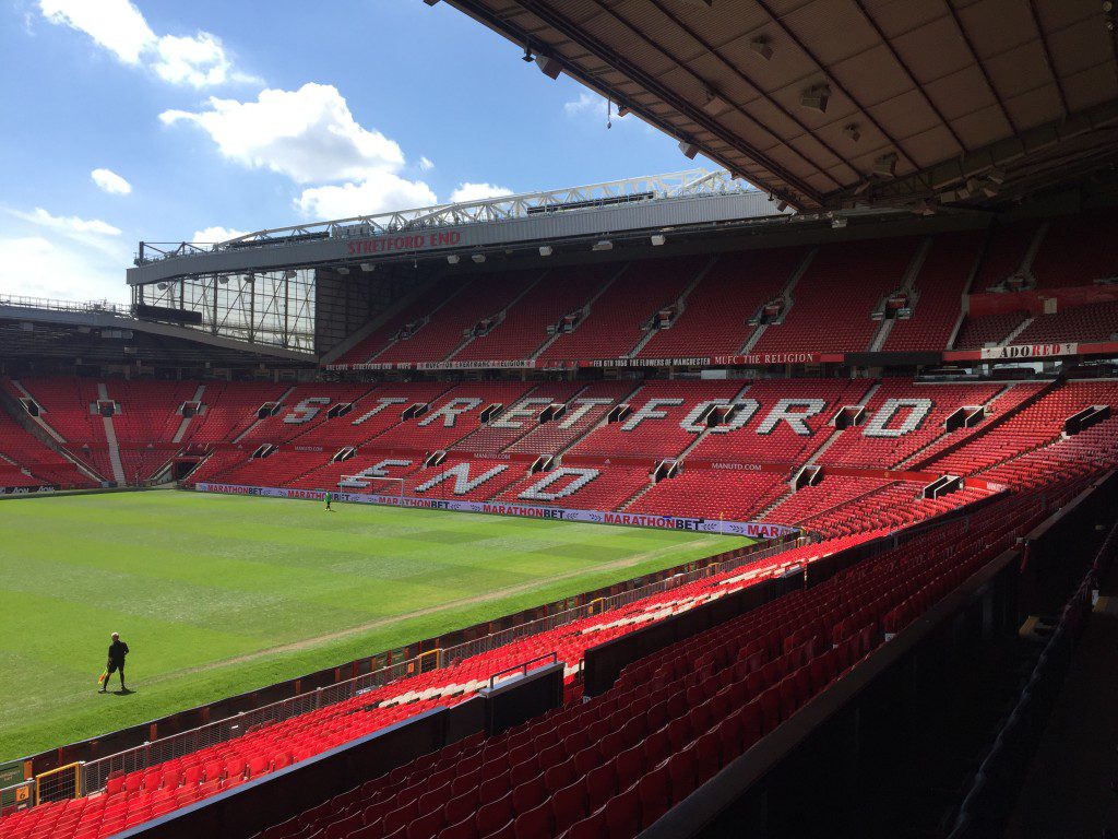 Old Trafford on the Stadium tour