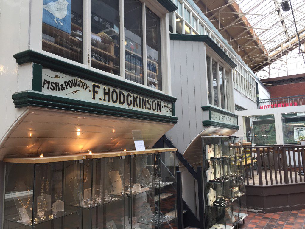 Manchester Craft and Design Centre. Housed in a Victorian fish market
